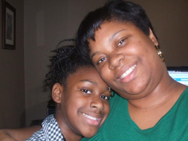 Dajah and Mommy